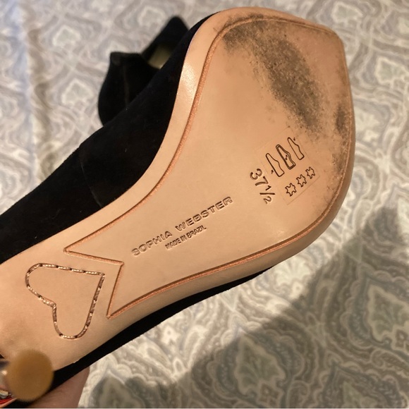 🦩Sophia Webster Coco Flamingo Suede Pumps🦩 - Picture 10 of 11